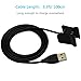 Fitbit Alta HR Charger, 2-Pack 3.3ft/100cm Replacement USB Charger Charging Cable for Fitbit Alta HR Fitness Wristband, Black by MC MIRACASE ALWAYS CARE ABOUT YOU