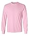 Gildan G2400 100% Cotton L-Sleeve Tee - Light Pink - L