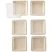 Wilton Disposable Square Baking Pans With Lids, 6-Count