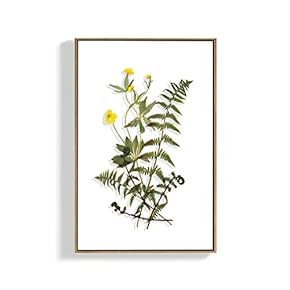 Canvas Wall Art for Living Room, Bedroom Leaves Framed Canvas Prints for Home Decoration Ready to Hang - 16x24 inches