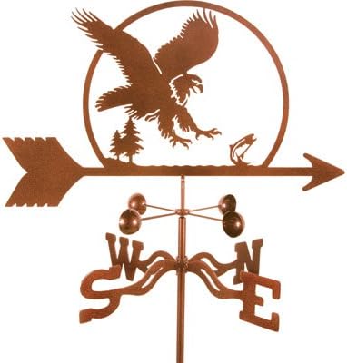 Garden Mount Weathervane, Model 9340 - Eagle