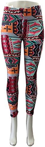 Fleece Winter Legging High Waist Style 18 Multi (PLUS SIZE)