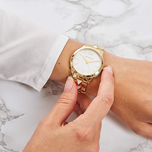 Michael-Kors-Damen-Analog-Quarz-Uhr-mit-Edelstahl-Armband-MK6689