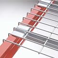 Nashville Wire Painted Steel Wire Decking For Box Beams - 58X42" - Standard Capacity - Gray