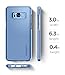 Spigen Thin Fit Designed for Samsung Galaxy S8 Plus Case (2017) - Coral Blue