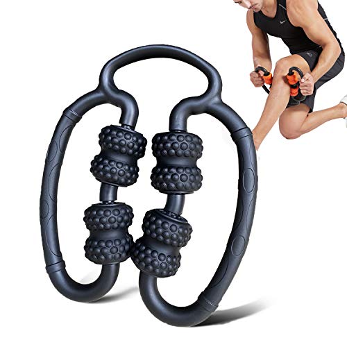 Zealtop Leg Rollers Foam Massage Roller Stick Hand held Muscle Roller