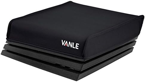 Vanle PlayStation 4 PS4 Pro Console Dust Cover, Soft Protect Guard Sleeve Case