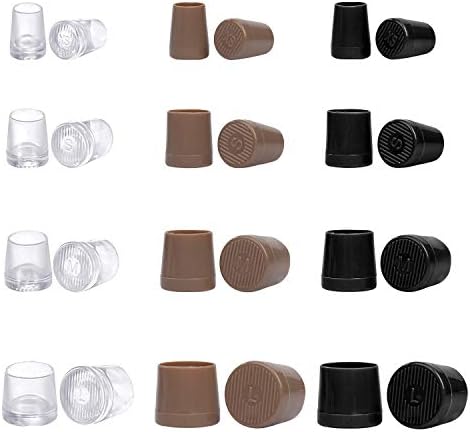 High Heel Protector Shoes Repair Caps Covers for Women, Heel Stoppers for Wedding Mates Bridesmaid XS, S, M, L, 12pcs / 3 Colors with Gift Pouch