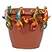 4-Piece Multi Colored Gecko Pot Sitter Hangerthumb 3