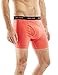 Bolter Men's Cotton Spandex All Day Boxer Briefs 5-Pack (Large, Brights)