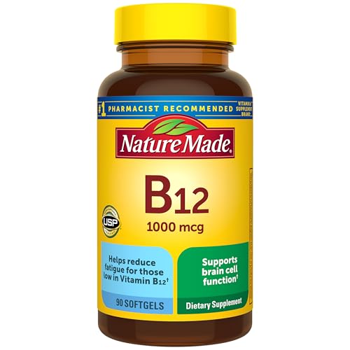 Nature Made Vitamin B12 1000 mcg Softgels