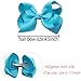 40 Colors Hair Bows for Girls 4.5inch Boutique Grosgrain Ribbon Bows Alligator Hair Clips Hair Accessories for Baby Girls Toddlers Kids Children Teens