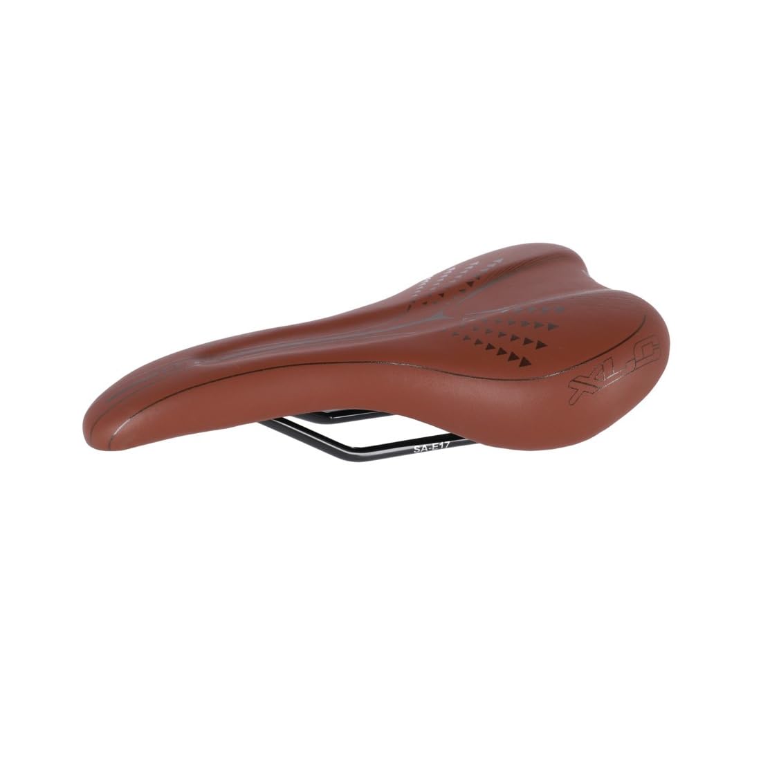 XLC Women's SA-E17 Trekking Saddle Everyday III Brown 277 x 166 mm