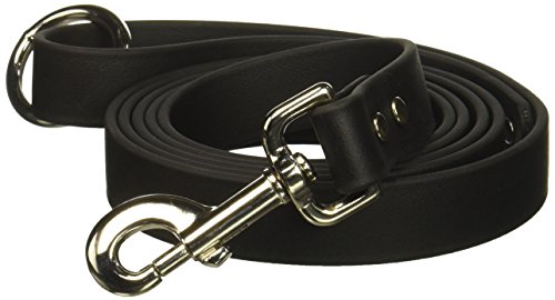 Mendota Pet DuraSoft Snap Lead, 1 by 6-Feet, Black