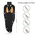 Housolution Garden Pruner Sheath, Premium PU Leather Holster Protective Case Cover Scabbard for Gardening Pruning Shears Scissor, Black