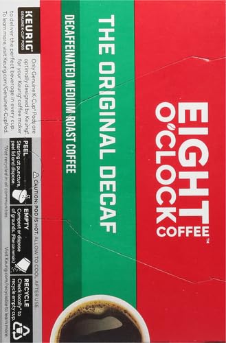 EIGHT O’CLOCK THE ORIGINAL DECAF COFFEE, 12 CT