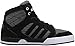 adidas Men's Raleigh mid Fashion Sneaker, Black/Black/White, 9.5 M US