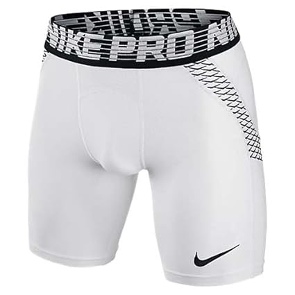 white nike bike shorts