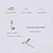 LolliBeads (TM) Silver Plated Barrel Leather Cord Ends with Lobster Clasp and Extension Chain Finish Fits Up to 3.5 mm Cords (60 sets)