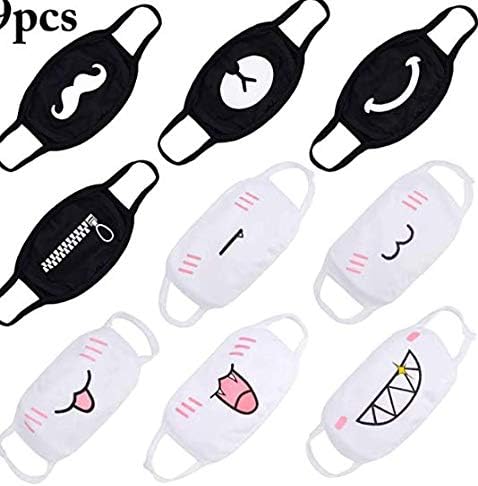 FORUNIQUE 3 Pack Fashion Face Cover