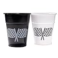Disposable Plastic Cups With Checkered Flags 12 Pack