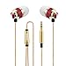 Sephia SP1050 Earbuds in-Ear Headphones Wired Earphones with Noise Isolating Ear Buds Case Tangle-Free Cable 3.5 mm Jack Plug