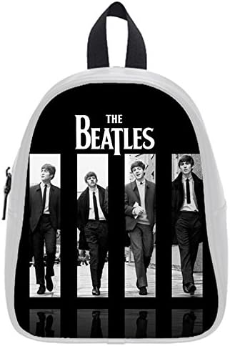 Large Size The Beatles Printing Shoulders Backpack Custom High School Students Backpack for Travel or Party