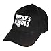 COMCANROLL Wayne's World Adult Adjustable Black Baseball Hat Cap