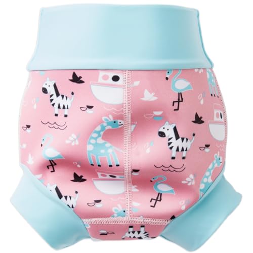 Splash About Happy Nappy Reusable Swim Diaper, Nina\'s Ark, 0-3 Months