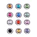 Dotop 12pcs Colorful Diamond Folding Section Handbag Hook Hanger Holder