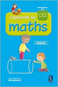 Amazon Com J Apprends Les Maths Ce2 Manuel Cahier D Activites