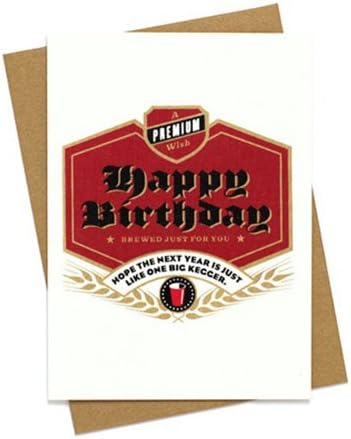 Big Kegger Birthday - Blank Red Solo Cup Birthday Greeting Card