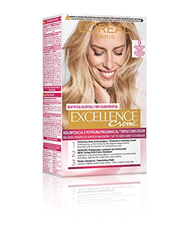 LOREAL Excellence Cream Hair Dye 9 Very Light Blonde
