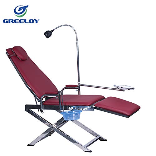 SoHome Portable Moveable Folding Chair for Personal Clinic Use Examination Chair with LED Operation Light GU-P109S - Thumbnail 3