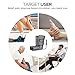 Leg Massager for Circulation- Upgrade Leg Massager Wraps for Foot and Calf Circulation for Pain Relief and Muscle Relaxing with Handheld Controller by Silvox (Grey)