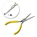 Kocome DIY Mini Needle Nose Jewelry Pliers Practical Jewelry Handmade Carbon Steel Tool