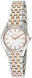Bulova Women's 98L143 Silver White Dial Bracelet Watch