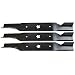 Husqvarna 532187256 PK3 High-Lift Bagging Blades -18"