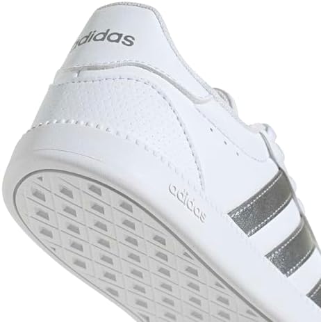 Mujer Breaknet Sleek Shoes, FTWR White/Silver Met./FTWR White, 38 EU