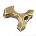 Wangyiqian Pyramid Brass EDC Metal Multipurpose Outdoors Every Day Carry Triangle Keychain Tool