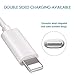 IMBCYL Lightening Adapter Headphone Compatible for iPhone 7/7plus/8/8plus/X/10 3.5mm Jack Headphone Adaptor Splitter Extender Aux Audio Adapter Cable Suppor iOS 11 or Later