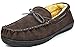 DREAM PAIRS FUR-LOAFER-01 Men's Classic Casual Winter Suede Faux Fur Lined Slip On Loafers Slipper Shoes