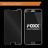 Samsung Note 5 Tempered Glass Screen Protector - Excellent Fitting Premium 9H Glass Featuring Anti-scratch, Anti-fingerprint, Bubble Free, Pressure-resistant Features By Foxx Electronics