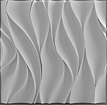 Amazon Com Wawe Plastic Molds For 3 D Panels Plaster Wall Stone