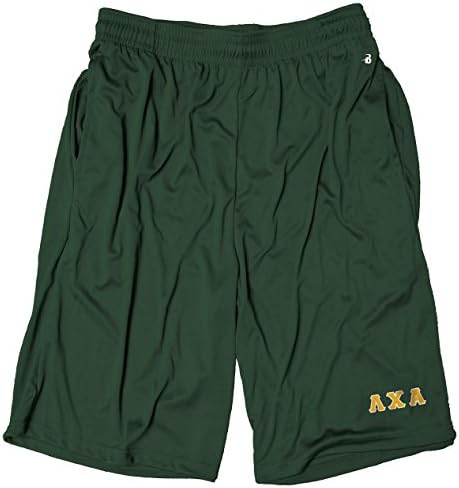 Campus Classics Lambda Ch Alpha Pocketed Performance Shorts Medium Forest