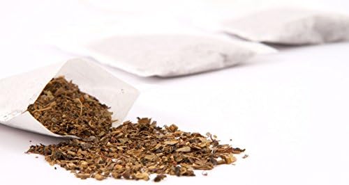 100 Empty Teabags Press Seal Brew Tea Bags 2.5 x 2.75 Filter Paper