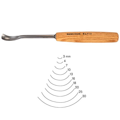 PFEIL “Swiss Made” 8 Sweep Spoon Gouge 20mm Woodcarving Supplies