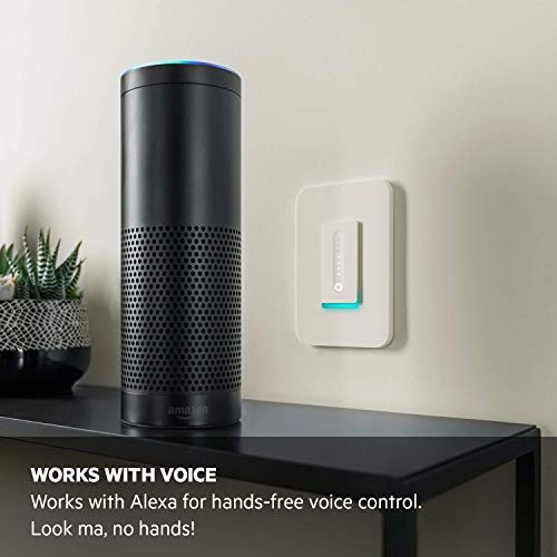 Wemo Dimmer WiFi Light Switch, Compatible with Alexa and the Google Assistant (Certified Refurbished)