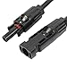 uxcell 1Pair MC4 Y Branch Solar Panel Adaptor Cable Connector 30A MMMF FFFM Set Wire T Splitter