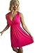 Charm Your Prince Women's Sleeveless Summer Sundress Medium Hot Pink
